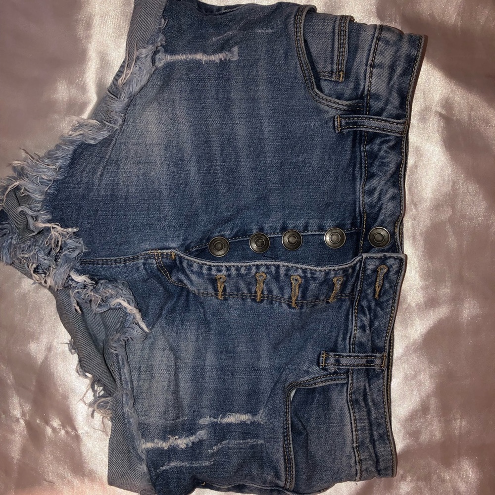 High waisted shorts